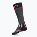 Vyriškos slidinėjimo kojinės UYN Ski One Merino anthracite/pink 2