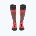 Moteriškos slidinėjimo kojinės UYN Ski One Merino pink/black 6