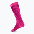 Vaikiškos slidinėjimo kojinės UYN Junior Ski pink 2