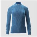 Moteriški termoaktyvūs marškinėliai UYN Elevation Biomorph LS Turtle Neck blue atoll 7