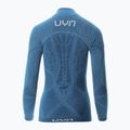 Moteriški termoaktyvūs marškinėliai UYN Elevation Biomorph LS Turtle Neck blue atoll 8