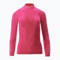 Moteriški termoaktyvūs marškinėliai ilgomis rankovėmis UYN Elevation Biomorph LS Turtle Neck pink yarrow 7