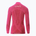 Moteriški termoaktyvūs marškinėliai ilgomis rankovėmis UYN Elevation Biomorph LS Turtle Neck pink yarrow 8