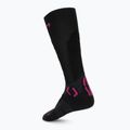Moteriškos slidinėjimo kojinės UYN Ski Touring One Bio black/pink yarrow 2