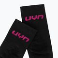 Moteriškos slidinėjimo kojinės UYN Ski Touring One Bio black/pink yarrow 4
