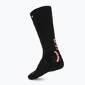 Moteriškos slidinėjimo kojinės UYN Ski One Pure Snow black/pink 2
