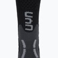 Vyriškos slidinėjimo kojinės UYN Ski One Alpine Merino black/grey 3