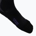 Moteriškos slidinėjimo kojinės UYN Ski One Alpine Merino Socks black/violet 3