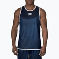 Vyriškas bliuzonas LEONE 1947 Double Face Boxing Singlet Tank Top Blue/Red AB214
