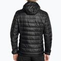 Vyriška striukė EA7 Emporio Armani Train Core ID Down Light Hoodie black/gold logo 2
