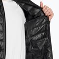 Vyriška striukė EA7 Emporio Armani Train Core ID Down Light Hoodie black/gold logo 5