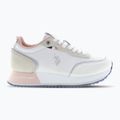 Moteriški batai U.S. Polo Assn. SACHA007 white/pink