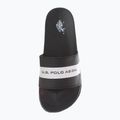 Vyriškos šlepetės U.S. Polo Assn. SKYE002 black/white 2