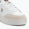 Vyriški batai U.S. Polo Assn. CODY003B white/light brown 7