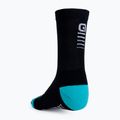 Dviračių kojinės Alé Thermo Primaloft nero bianco black/white 2