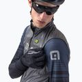 Vyriška Alé Black Reflective nero/juoda dviratininko liemenė 3