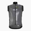 Vyriška Alé Black Reflective nero/juoda dviratininko liemenė 6
