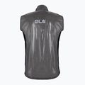 Vyriška Alé Black Reflective nero/juoda dviratininko liemenė 7