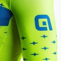 Vyriški Alé Maglia MC Stars fluo yellow petrol dviratininko marškinėliai 4