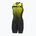 Vyriškas triatlono kostiumas Alé Stars fluo yellow/black 8