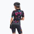 Moteriški dviračių marškinėliai Alé Maglia Donna MC Butterfly black 4