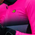 Moteriška dviračių striukė Alé Gradient rosa fl nero/fl.pink black 10