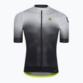 Vyriški dviratininko marškinėliai Alé Maglia MC Gradient white
