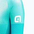 Moteriški dviračių marškinėliai Alé Maglia Donna MC Level turquoise 4