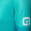 Moteriški dviračių marškinėliai Alé Maglia Donna MC Level turquoise 10