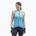 Moteriški dviratininko marškinėliai Alé Maglia Donna SM Level turquoise