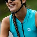 Moteriški dviratininko marškinėliai Alé Maglia Donna SM Level turquoise 10
