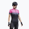 Moteriški dviračių marškinėliai Alé Maglia Donna MC Gradient fluo pink 3