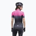 Moteriški dviračių marškinėliai Alé Maglia Donna MC Gradient fluo pink 4