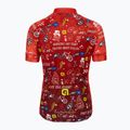 Vaikiški dviratininkų marškinėliai Alé Maglia Bimbo MC Vibes red 2