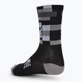 Alé Calza Q-Skin 16 cm Match juodos dviratininkų kojinės 2