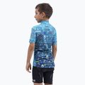 Vaikiški dviratininkų marškinėliai Alé Maglia Bimbo MC Vibes turquoise 3