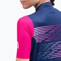 Moteriški dviračių marškinėliai Alé Maglia Donna MC Logo fucsia 4