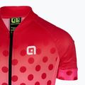 Vaikiški dviratininkų marškinėliai Alé Maglia Bimbo MC Bubble strawberry 3