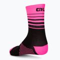 Alé Calza Riciclato 16 cm One fluo pink dviratininkų kojinės 2