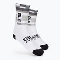 Alé Calza Q-Skin 16 cm Match baltos dviratininkų kojinės