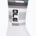 Alé Calza Q-Skin 16 cm Match baltos dviratininkų kojinės 3