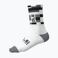 Alé Calza Q-Skin 16 cm Match baltos dviratininkų kojinės 4