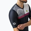 Vyriški dviratininkų marškinėliai Alé Zig Zag black 3