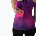 Moteriški dviratininkių marškinėliai Alé Onda violetinės spalvos 5