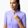 Moteriški dviratininkų marškinėliai Alé Color Block lilac 3