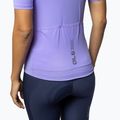 Moteriški dviratininkų marškinėliai Alé Color Block lilac 5