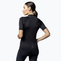 Moteriški dviratininkų marškinėliai Alé Color Block black 2