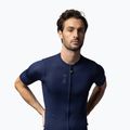 Vyriški dviračių marškinėliai Alé Color Block navy blue
