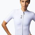 Moteriški dviračių marškinėliai Alé Color Block white 5