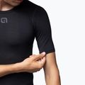 Dviračių vyriški marškinėliai Alé Merino SS nero/black 4